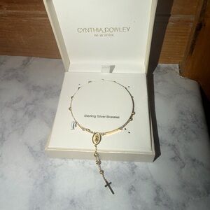 Cynthia Rowley Gold and Silver Charm Bracelet
